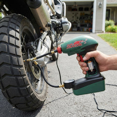 AirGo Portable Tire Inflator – Digital Air Compressor for Car, Bike & Motorcycle Tires