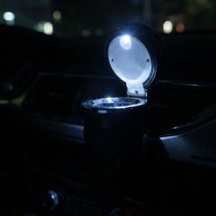 Car Air Vent Ashtray with LED Light