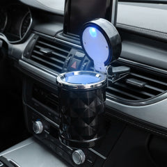 Car Air Vent Ashtray with LED Light