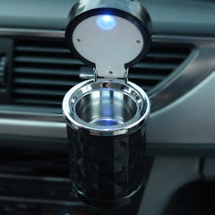 Car Air Vent Ashtray with LED Light