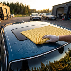 3D Car Cleaning Leatherette Chamois Cloth