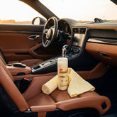 3D Car Cleaning Leatherette Chamois Cloth