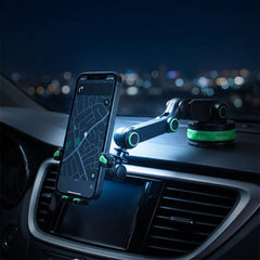 Gravity Magnetic Car Phone Holder – Adjustable Suction Cup Dashboard