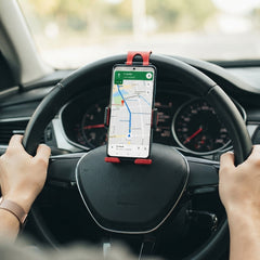Universal Car Steering Wheel Phone Holder