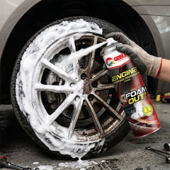 Degreaser Foam Cleanser – 650ml Heavy Duty Car Grease & Oil Cleaner Spray