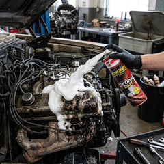 Degreaser Foam Cleanser – 650ml Heavy Duty Car Grease & Oil Cleaner Spray