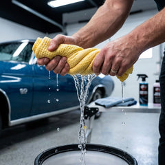 3D Car Cleaning Leatherette Chamois Cloth
