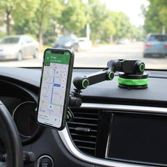 Gravity Magnetic Car Phone Holder – Adjustable Suction Cup Dashboard