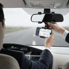 360° Rotating Rearview Mirror Mobile Holder for Car