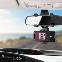 360° Rotating Rearview Mirror Mobile Holder for Car