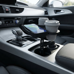 Car Cup Holder With Wireless Charging