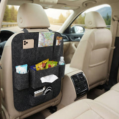 Car Back Seat Organizer – Multi-Pocket Storage Organizer with Tablet Holder