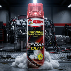Degreaser Foam Cleanser – 650ml Heavy Duty Car Grease & Oil Cleaner Spray