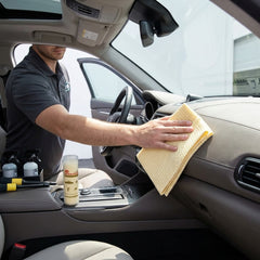 3D Car Cleaning Leatherette Chamois Cloth