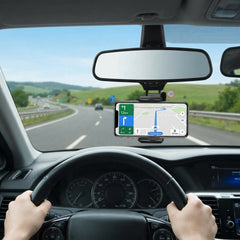 360° Rotating Rearview Mirror Mobile Holder for Car