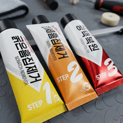 3-Step Scratch Remover – 25g Car Scratch Repair & Polishing Compound