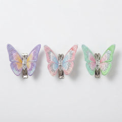 Moving Embroidered Butterfly Car Air Vent Clip