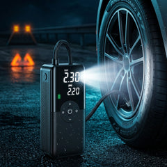 Portable Electric Air Pump – Rechargeable Tire Inflator for Car