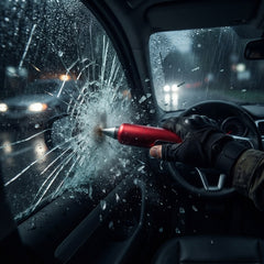 Car Emergency Window Breaker & Seat Belt Cutter